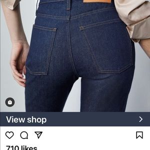 Frame denim Le Italien Straight jeans